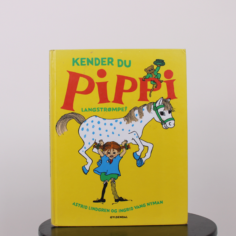 Kender du Pippi Langstrømpe? klassisk børnebog af Astrid Lindgren
